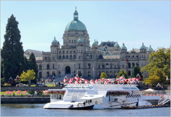 The Legislative Buildings, Victoria, B.C.