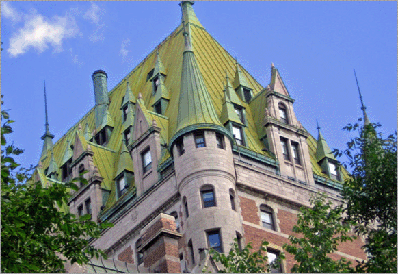 Château Frontenac, the world's most photographed hotel, is iconic to the province of Quebec.